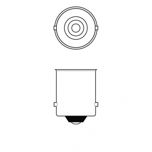 Светилка 12V 21W